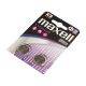 2. MAXELL Lithiumbatterie LITHIUM CR2016, 2 Stück, 3 V