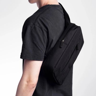 3. Wozinsky WSB6GR Scooter-Lenkertasche mit Schultergurt, 5 l – Grau