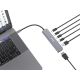 4. Equip 133500 Dockingstation, kabelgebunden, USB 3.2 Gen 1 (3.1 Gen 1), Typ-C, Grau