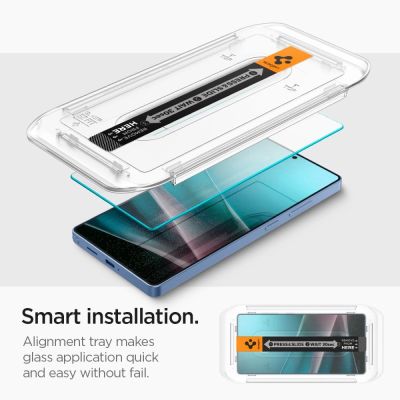 11. Spigen Glas.tR EZ FIT Panzerglas 2er-Pack für Samsung Galaxy S25 Ultra – transparent