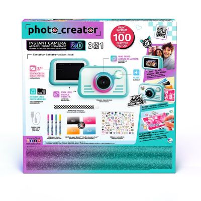 4. PHOTO CREATOR Sofortbildkamera mit Farbfotopapier