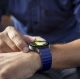 4. Tech-Protect Silikon-Sportarmband für Samsung Galaxy Watch 4/5/5 Pro/6/7/FE – Blau