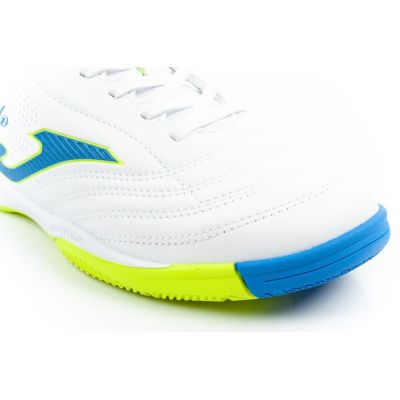 5. Joma Toledo JR 2602 Hallenfußballschuhe für Kinder, weiß