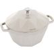Gusseiserner Topf STAUB LA COCOTTE Diamant 2,8 Liter, Trüffel