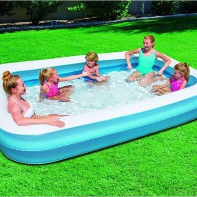 4. Bestway aufblasbarer Pool 305x183x46 cm 54150 9805