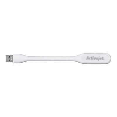 Activejet USB 5V Computer-Leselampe Weiß