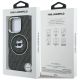 8. Karl Lagerfeld IML Choupette Head Logo MagSafe Hülle für iPhone 16 Pro - Schwarz
