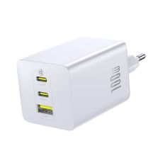 Baseus EnerFill FE11 2 x USB-C / USB-A 100W Wandladegerät - Weiß