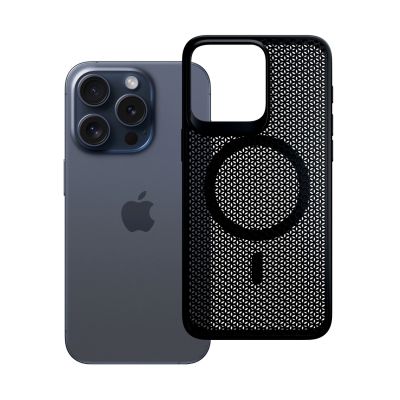 9. 3mk COOLing MagCase Hülle für Apple iPhone 16 Pro Max – Schwarz