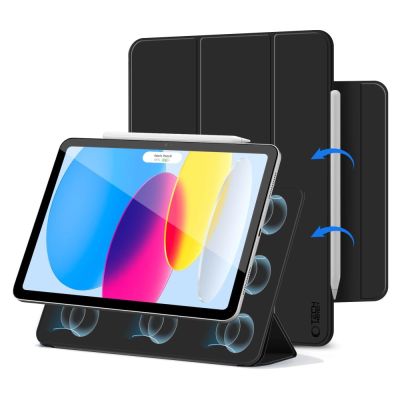 2. Tech-Protect Smartcase Magnetic für iPad 10,9" 2022 / iPad 11" 2025 - Schwarz