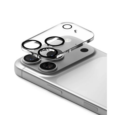 2. Ringke Kamera-Vollschutzfolie aus gehärtetem Glas (2er-Pack) für iPhone 18 Pro Max – Schwarz