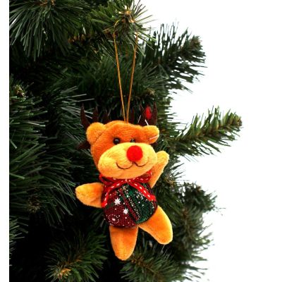 3. Weihnachts-Rentier-Kugelanhänger 22 cm