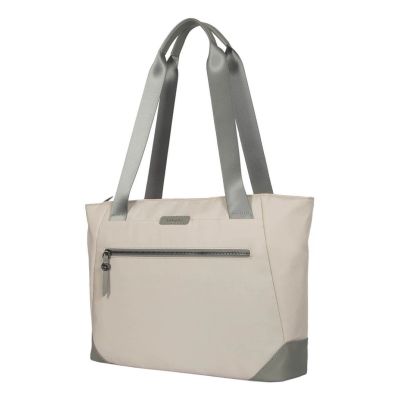 4. Targus Avila Umhängetasche für 15–16" im französischen Eichenlook, mit Schulterriemen, wasserdicht