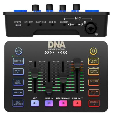 5. DNA SC ONE – Analogmixer, Stimmverzerrer, integrierte Soundeffekte