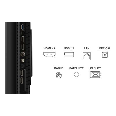 9. TCL 55P8K QLED 55" 4K Ultra HD 120Hz Google TV Dolby Atmos Metallic