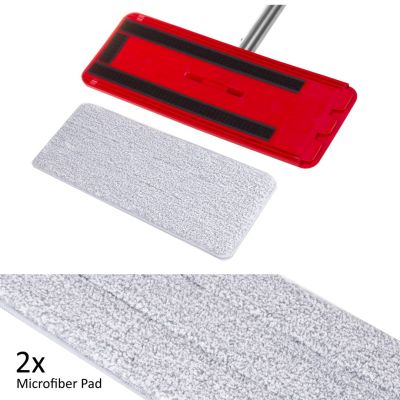25. GREENBLUE FLACHMOP MIT EIMER UND MAXICLEAN AUSWÜRFMASCHINE + ZWEI HQ-MIKROFASER-KARTUSCHEN, FASSUNGSVERMÖGEN 8L GB870