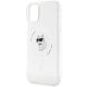 6. Karl Lagerfeld IML Choupette MagSafe Hülle für iPhone 11 / Xr – transparent