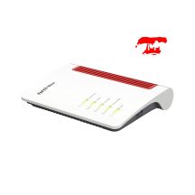 Box 7630 WLAN-Router 2,5 Gigabit Ethernet Dualband (2,4 GHz/5 GHz) Weiß, Rot