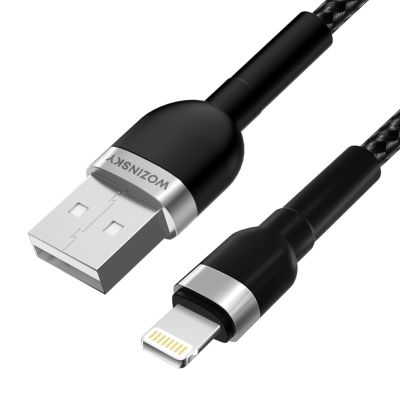 3. Wozinsky WNBAL2 USB-A / Lightning 2,4A Kabel 2 m - schwarz