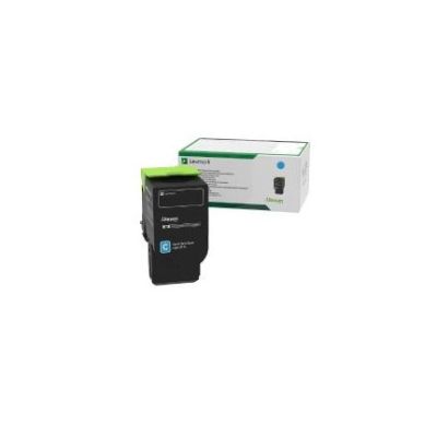 3. Lexmark 78C20C0 Tonerkartusche, 1 Stück, Original Cyan
