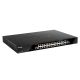 D-Link DGS-1520-28MP/E Netzwerkkarte, Managed L3 Gigabit Ethernet (10/100/1000) mit PoE-Unterstützung, 1 HE, Schwarz