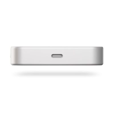 2. ZENS Slim Qi2 Aluminium Powerbank - 10000 mAh magnetische Powerbank kompatibel mit MagSafe und Qi2 (weiß)