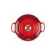4. Le Creuset Signature Bräter rund 22 cm Kirsche