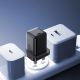 3. Joyroom JR-TCG18 65W Wandladegerät 1 x USB-C (UK-Stecker) - Schwarz