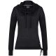 6. Damen-Longsleeve SUPER.NATURAL W FUNNEL HOODIE, schwarz