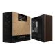 39. ASUS ProArt PA602 Wood Edition Modern Black – Midi-Tower mit Seitenwand aus gehärtetem Glas, Schwarz, Holz