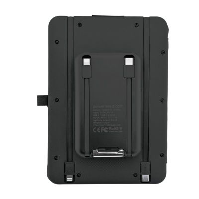 7. POWERNEED Solar-Powerbank mit abnehmbarem PV-Solarpanel, Kapazität 10000 mAh ES10000-4