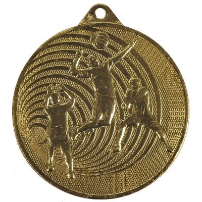 9. Goldmedaille Volleyball Stahlmedaille MMC3073/G