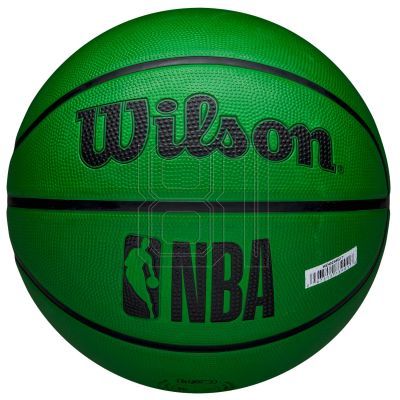 2. Wilson NBA Team Tribute Solid Boston Celtics Ball WZ4025402XB Basketball