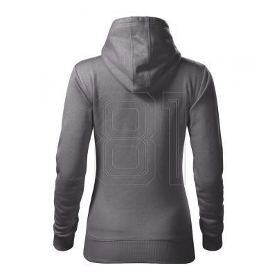 3. Malfini Cape Free W MLI-F1436 Stahl-Sweatshirt