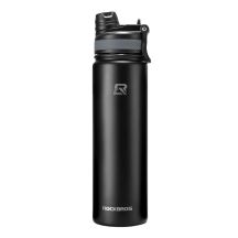 Rockbros 35210029002 Thermo-Fahrradflasche für Getränke 650 ml - schwarz