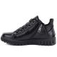 3. Damen-Ankle-Boots aus Lackleder, schwarz, Vinceza 133122