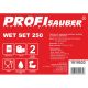 3. Tücher im Eimer mit Einweichspender ProfiSauber WET SET 250
