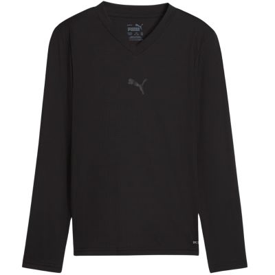 Puma TeamGOAL Baselayer Tee Longsleeve Kinder-T-Shirt schwarz 659041 03