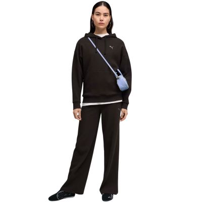 5. Puma ESS Elevated Comfort Hoodie Damen Schwarz 691814 01