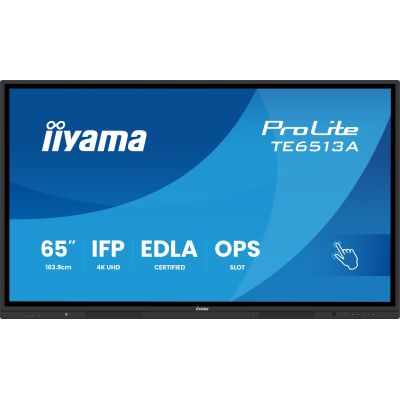 2. Iiyama TE6513A-B1AG 65-Zoll-UHD-IR-40-Punkt-Touchscreen-Monitor