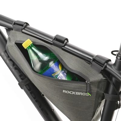 2. Rockbros AS-017 Fahrradrahmentasche 5 l - dunkelgrün