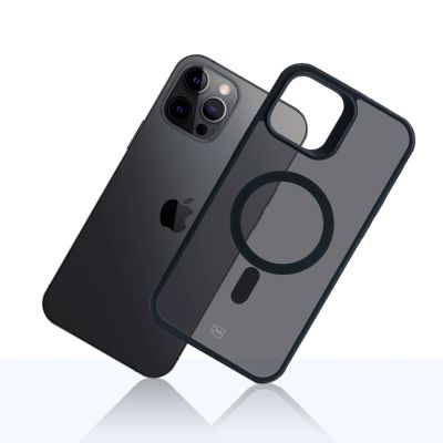 12. 3mk Smoke MagCase Hülle für Apple iPhone 12 Pro Max – Schwarz