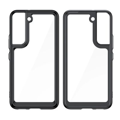 4. Outer Space Case für Samsung Galaxy S23+ Hülle mit flexiblem Rahmen schwarz