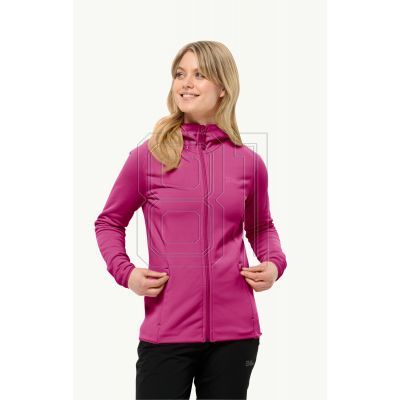 3. Jack Wolfskin Baiselberg Hooded FZ Sweatshirt W 1710772_2318
