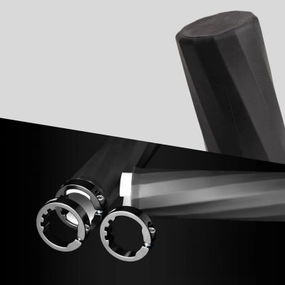 3. Rockbros 71230002004 Fahrradgriffe aus Gummi – schwarz