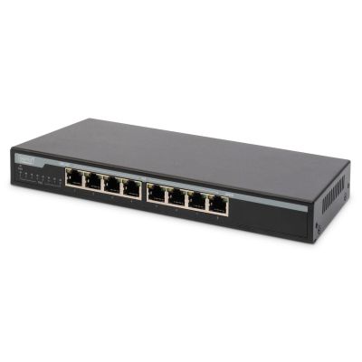 7. Digitus 8-Port Gigabit Desktop PoE Switch 10/100/1000 Mbps