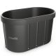 11. VIRTUFIT Ovales Eisbad 500 Liter Anthrazit mit Zubehör