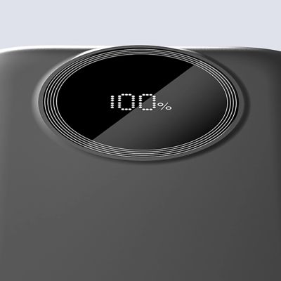 3. Dudao K13 10000mAh Powerbank mit integriertem Kabel – Schwarz