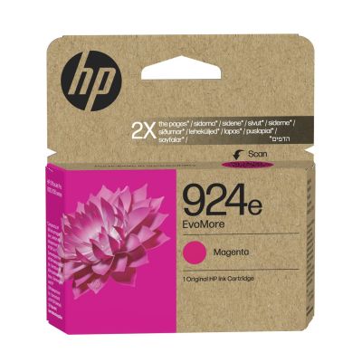 9. HP Original Magenta Tinte 924e EvoMore