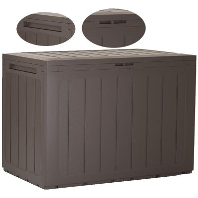 2. Gartenbox 190L Brauner Karton